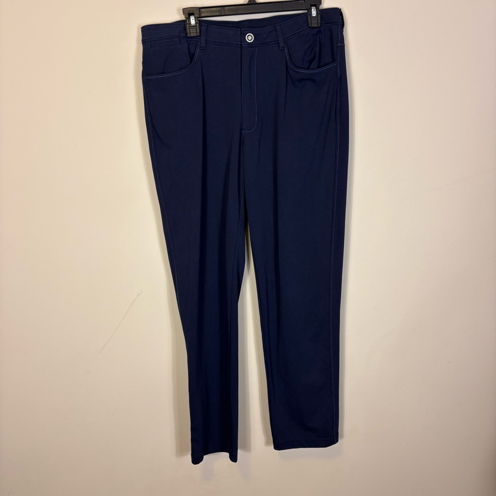 Buki Collection Navy Blue Skinny Leg Pants‎ Women’s Large